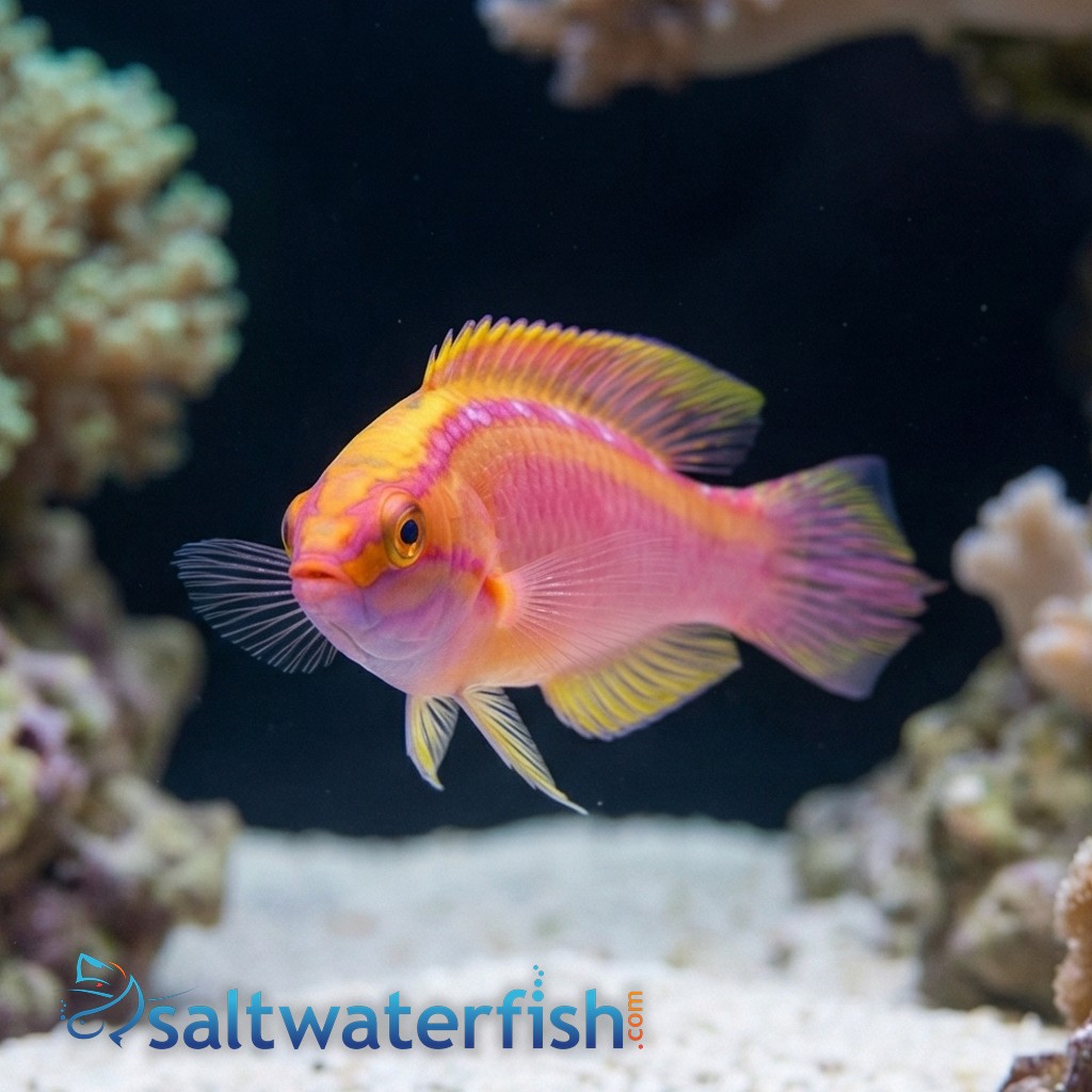 Rose Band Fairy Wrasse