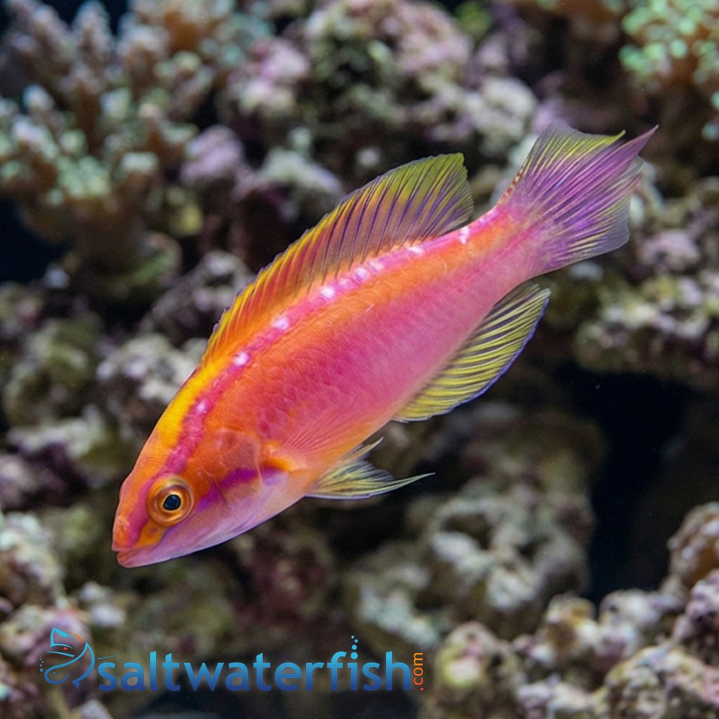 Rose Band Fairy Wrasse