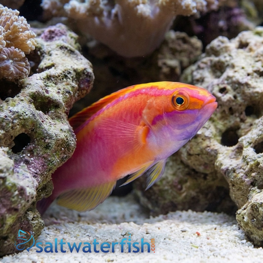 Rose Band Fairy Wrasse
