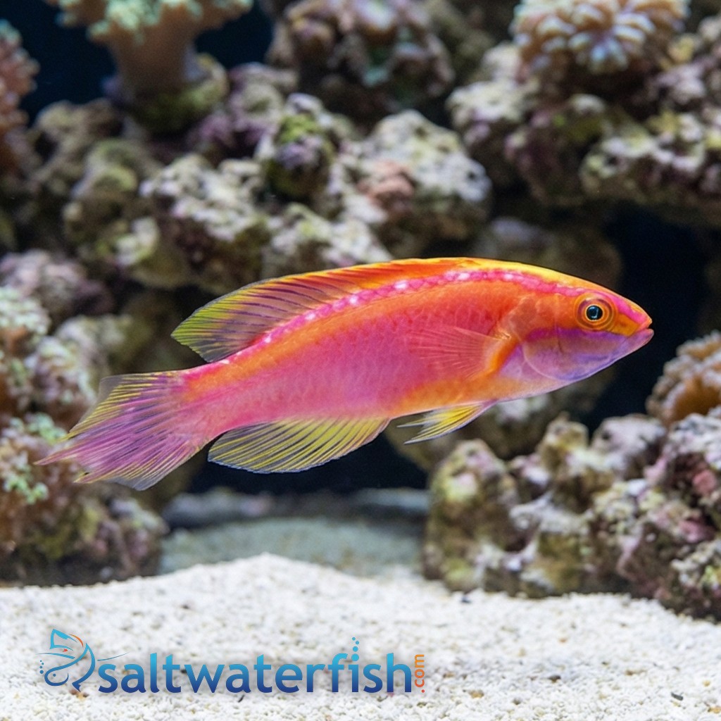 Rose Band Fairy Wrasse
