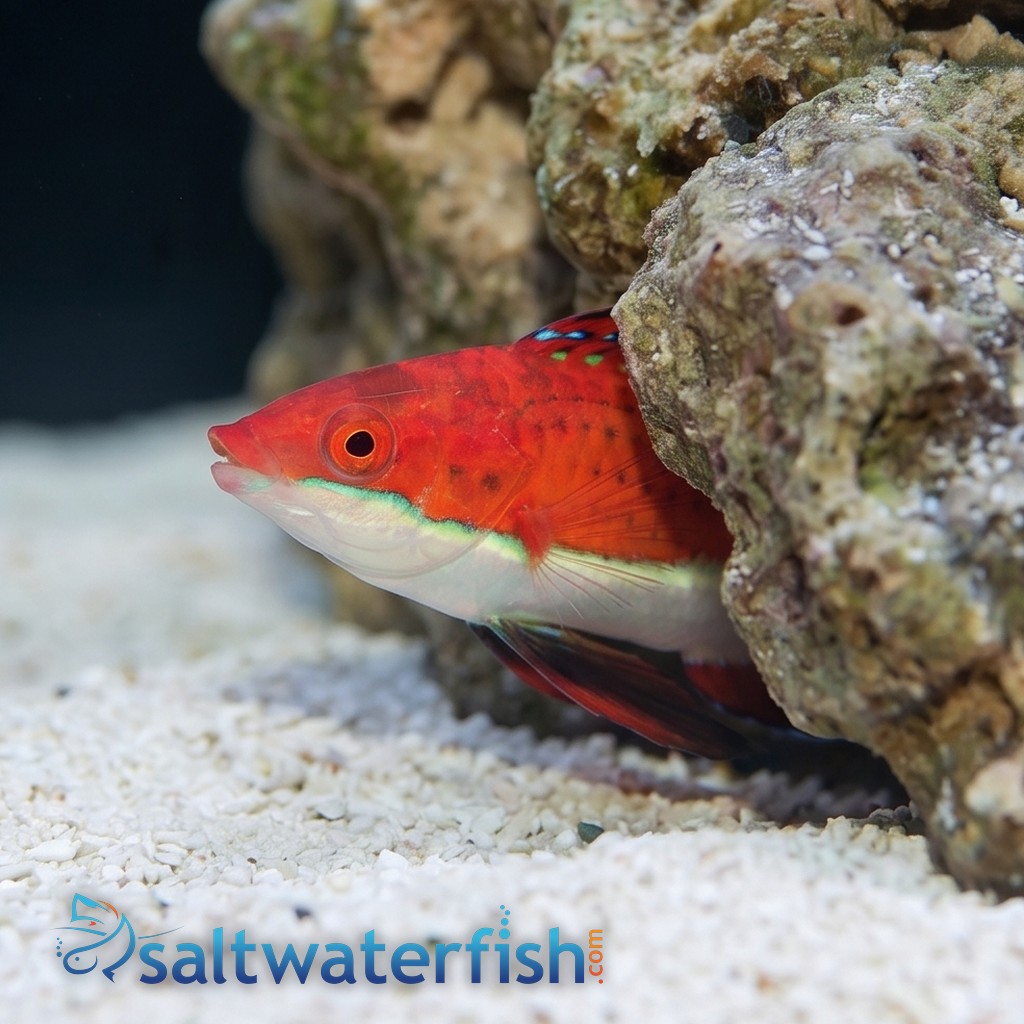 Ruby Longfin Fairy Wrasse - South Asia