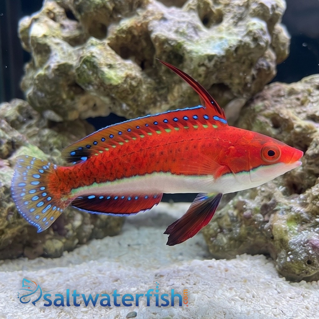 Ruby Longfin Fairy Wrasse - South Asia