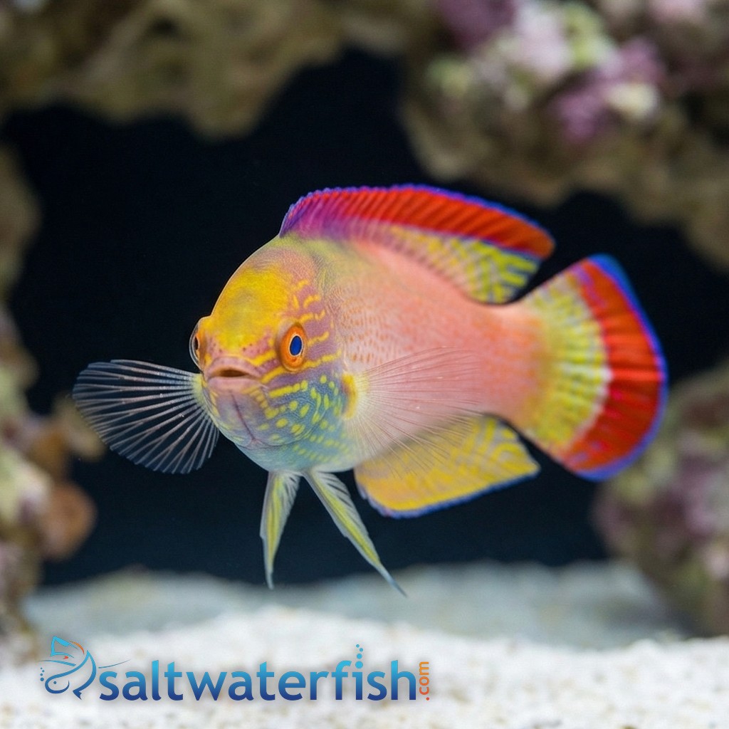 Red Margin Fairy Wrasse