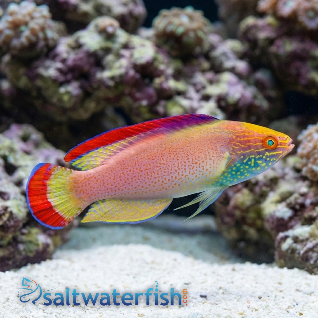 Red Margin Fairy Wrasse