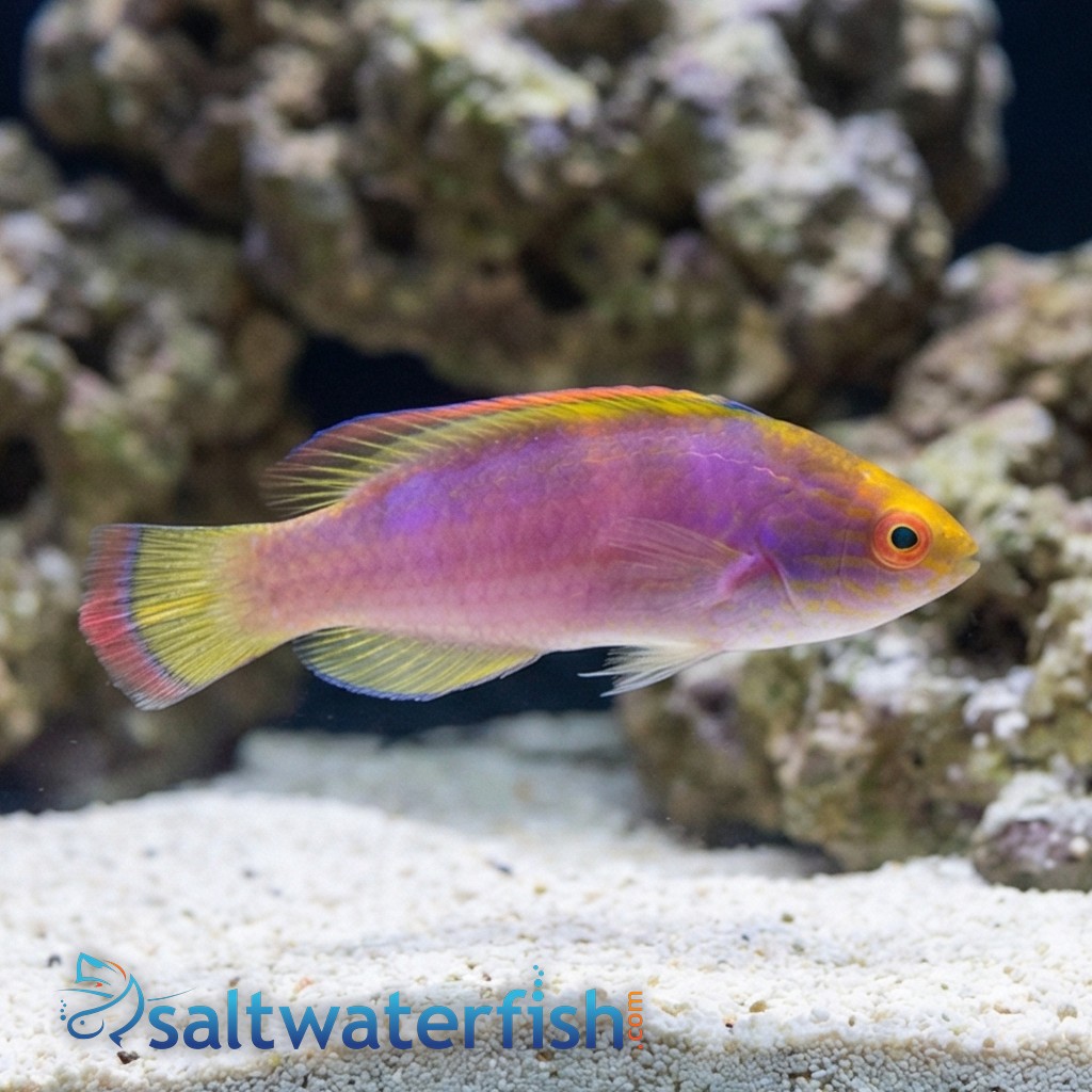 Red Margin Fairy Wrasse