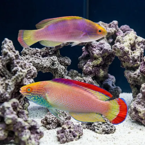 Red Margin Fairy Wrasse