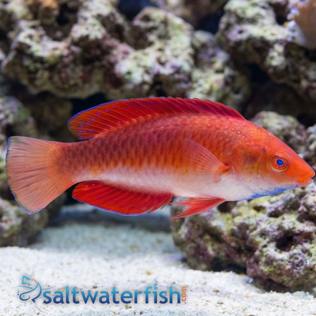 Ruby Finned Fairy Wrasse