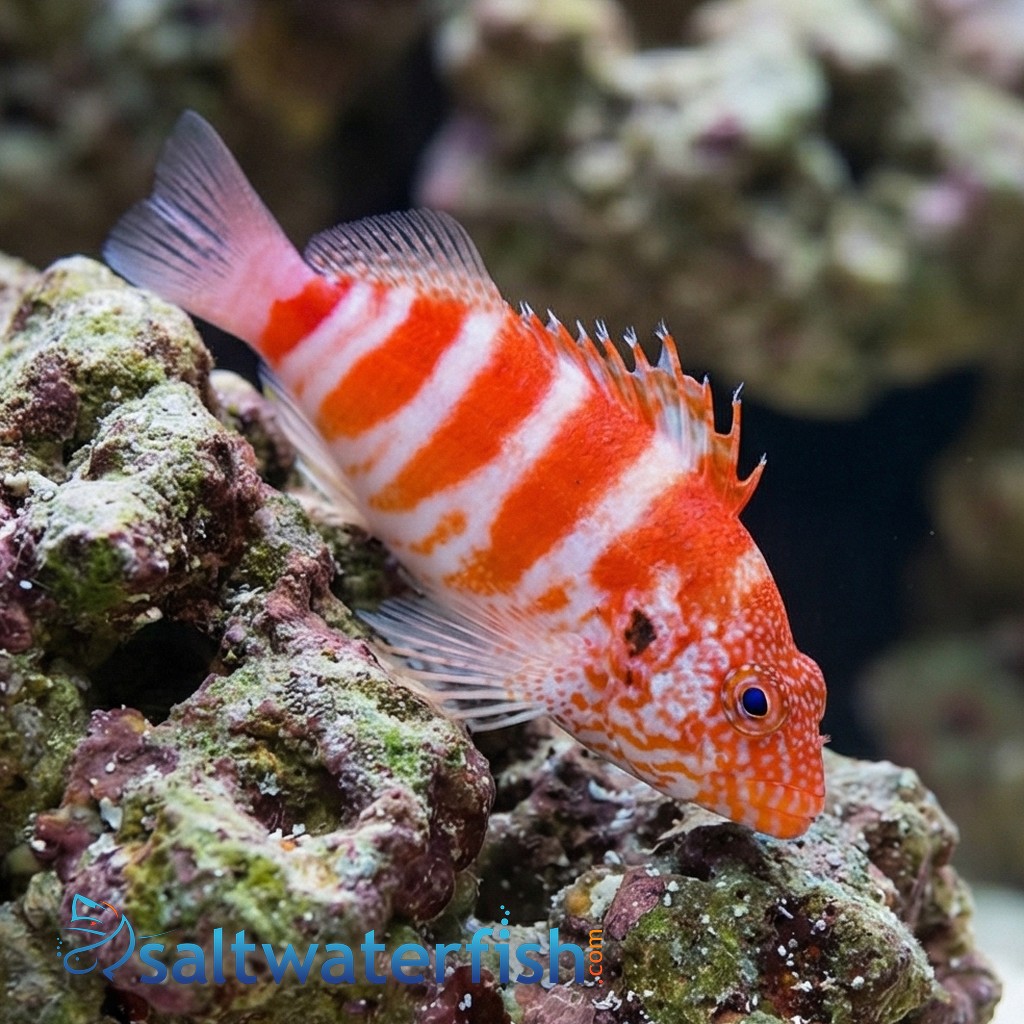 Red Banded Hawkfish