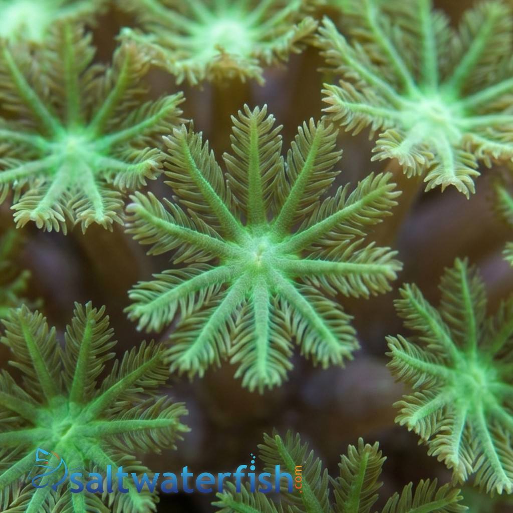 Clove (Daisy) Polyp: Green Mini  
