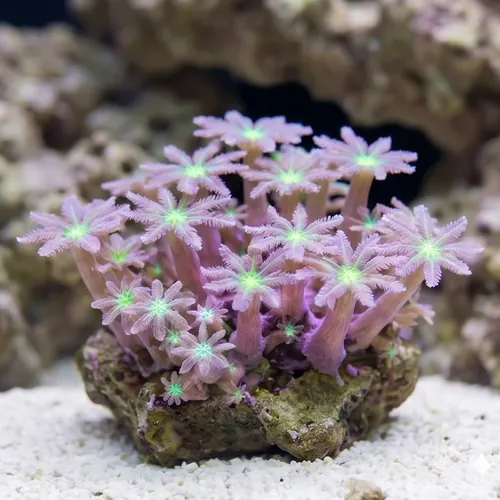 Clove (Daisy) Polyp: Green - Indo Pacific