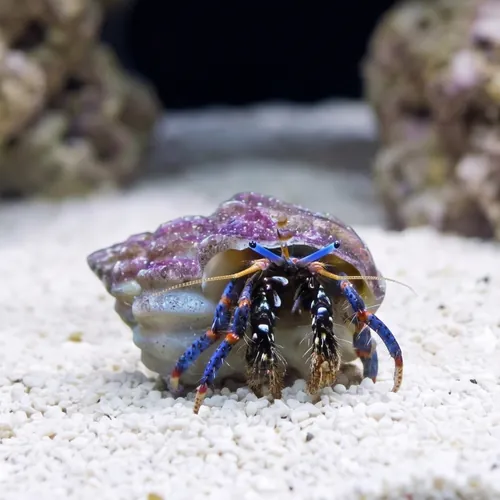 Dwarf Blue Leg Hermit Crab