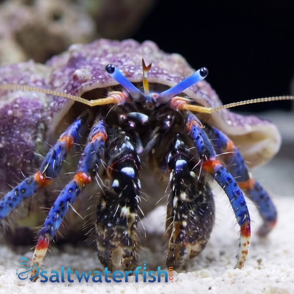 Blue Leg Hermit Crab - Group of 10