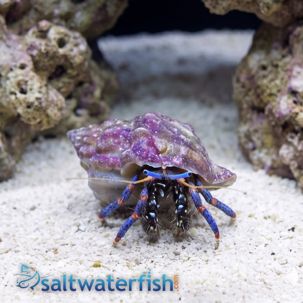 Blue Leg Hermit Crab - Group of 10