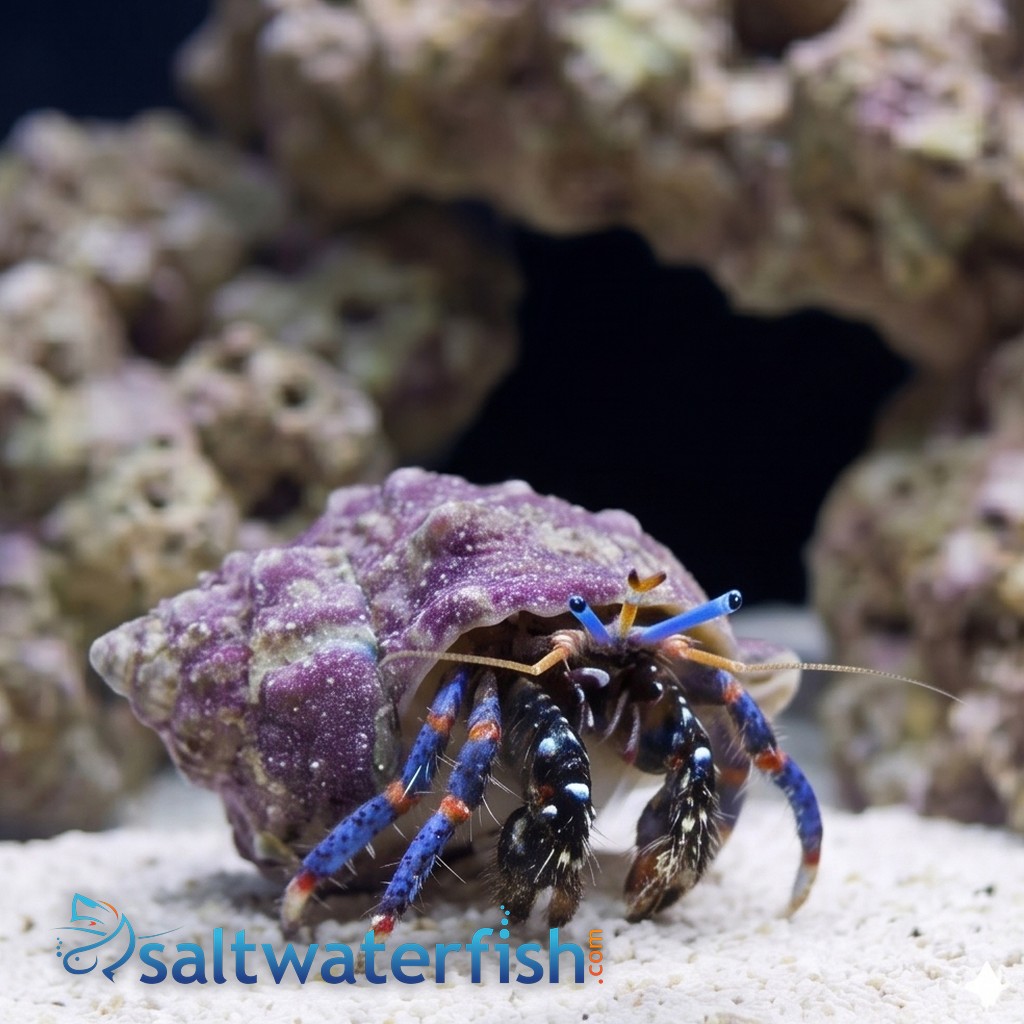 Blue Leg Hermit Crab - Group of 10