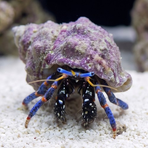 Blue Leg Hermit Crab - Group of 50