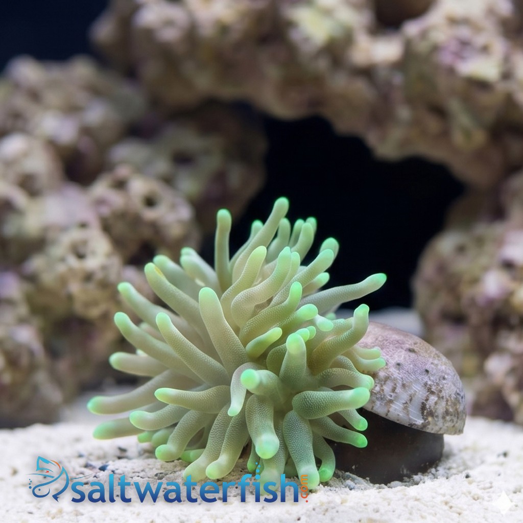 Condylactis Anemone: Green