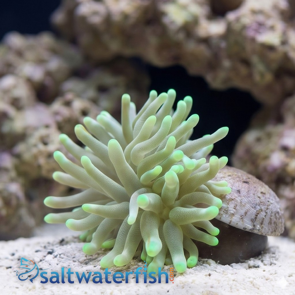 Condylactis Anemone: Green