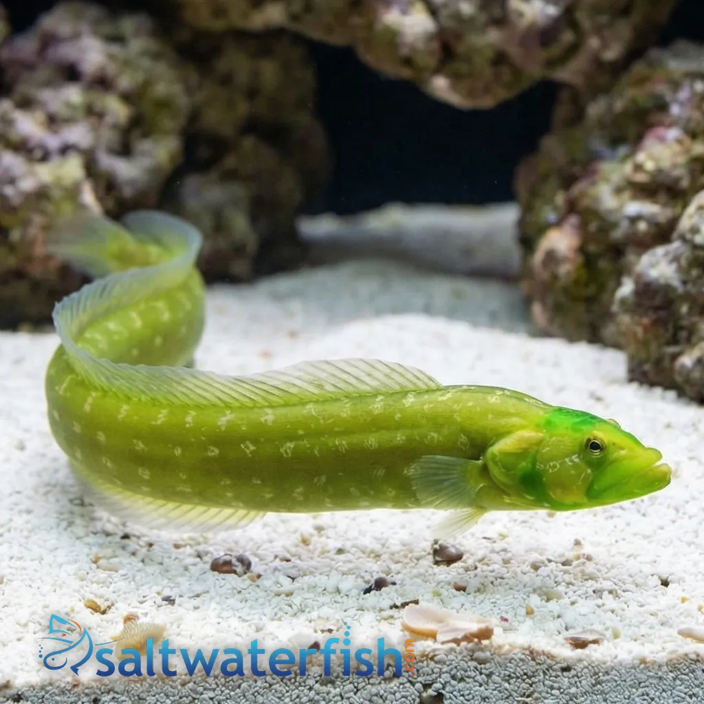 Green Wolf Eel - Eels - Saltwater Fish