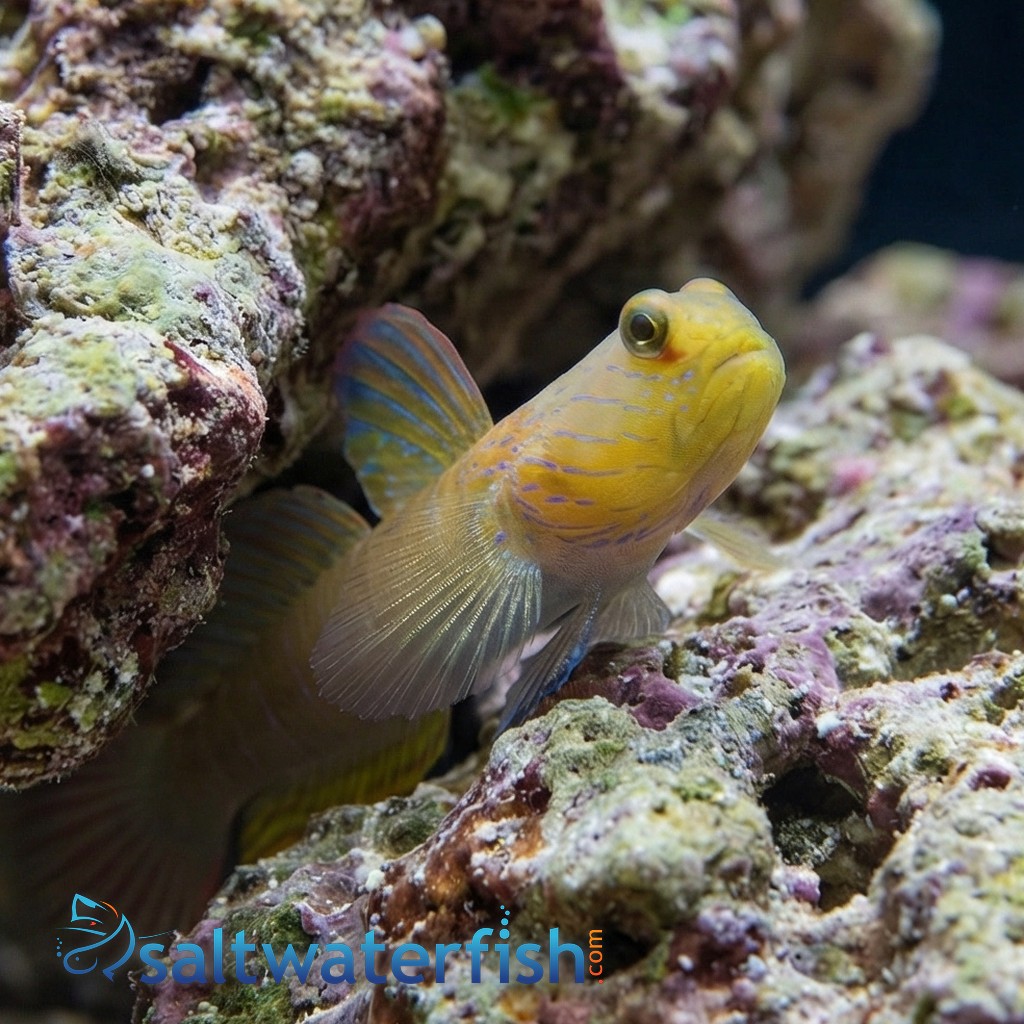 Blue Streak Watchman Goby