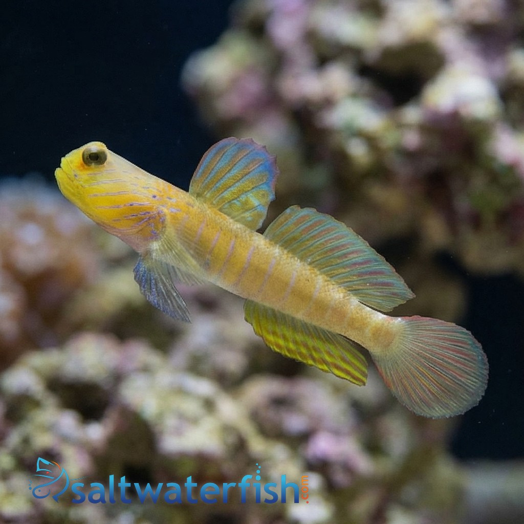 Blue Streak Watchman Goby