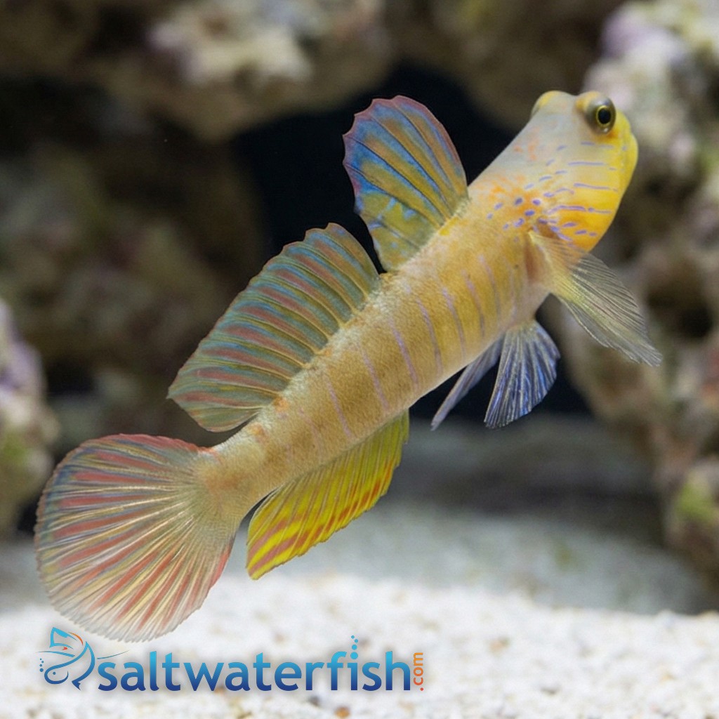 Blue Streak Watchman Goby