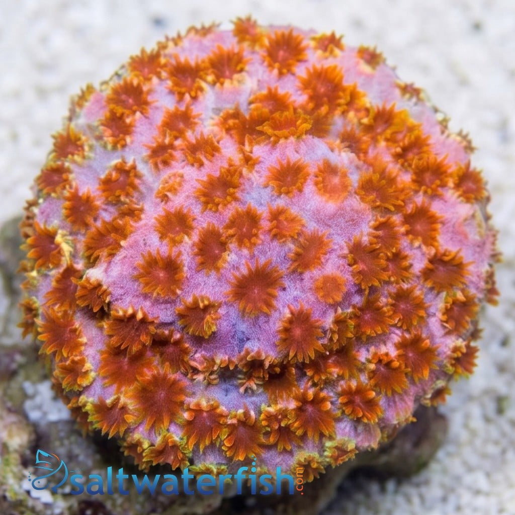 Cyphastrea "Skittles Bomb" - Aquacultured