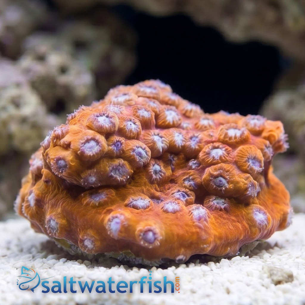 Cyphastrea Butterscotch - Aquacultured