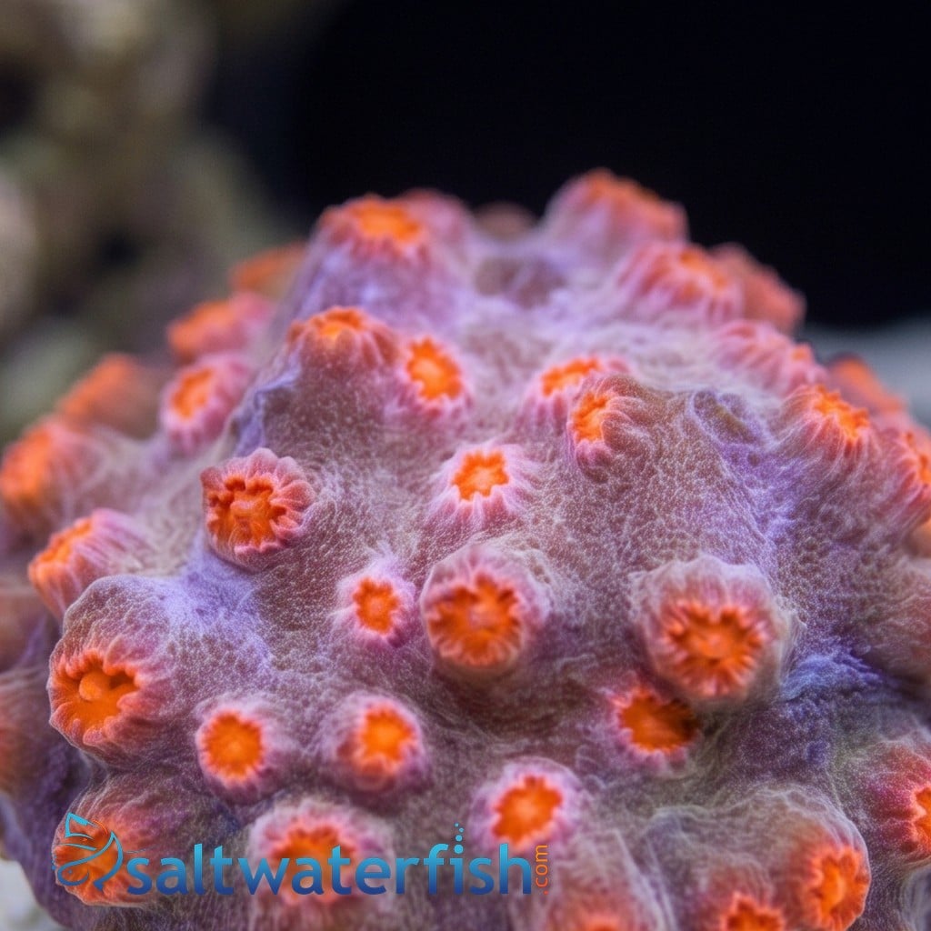 Cyphastrea Branching : Strawberry - Aquacultured