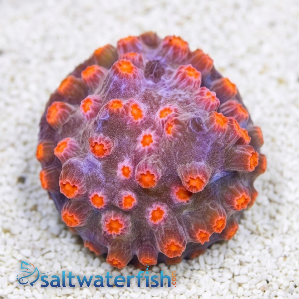 Cyphastrea Branching : Strawberry - Aquacultured