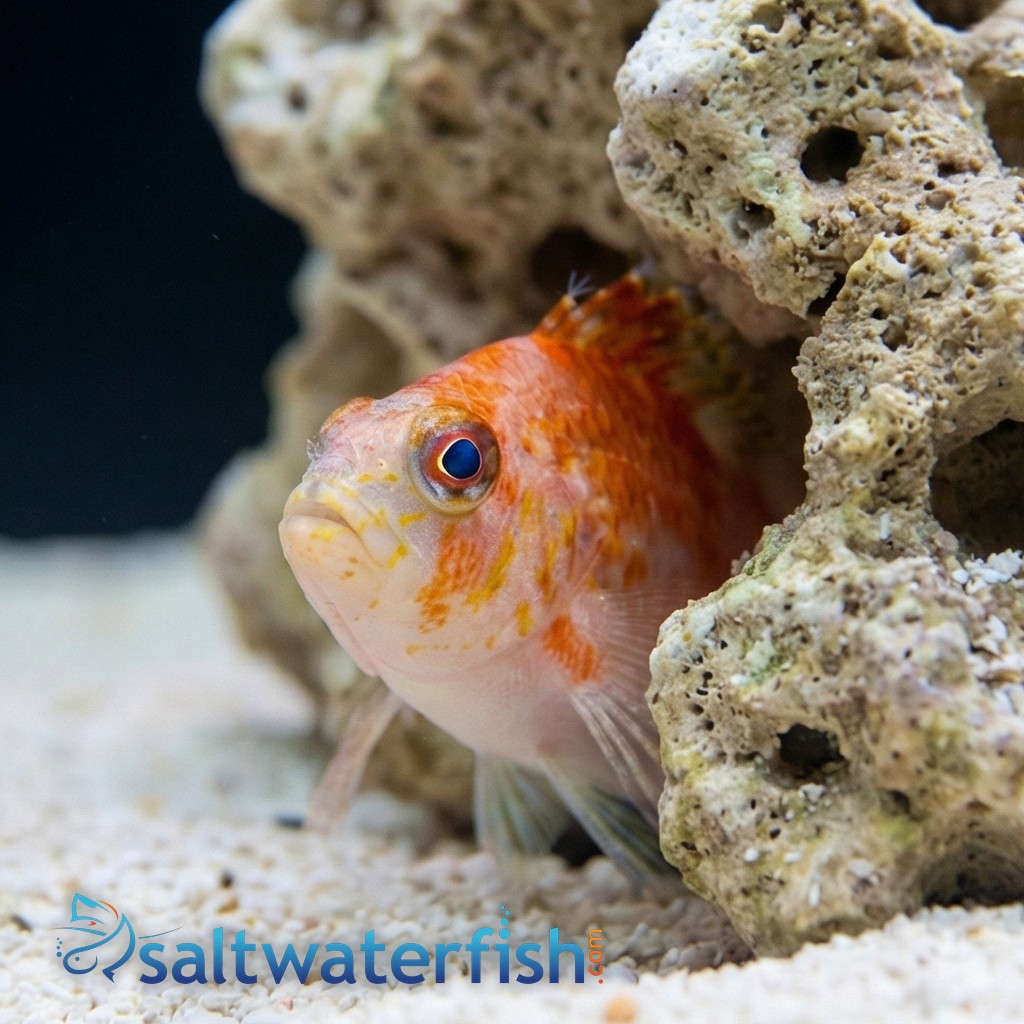 Red Hawkfish