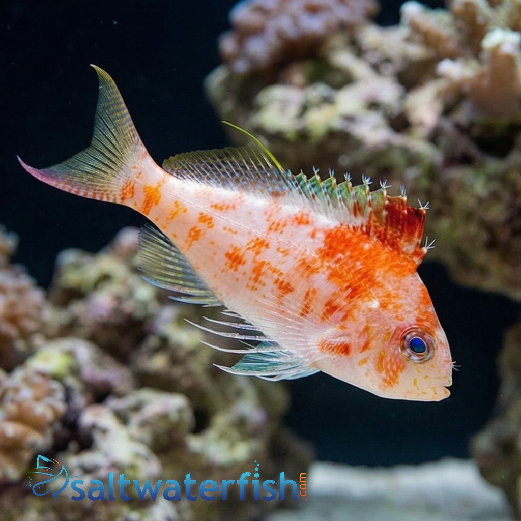 Red Hawkfish