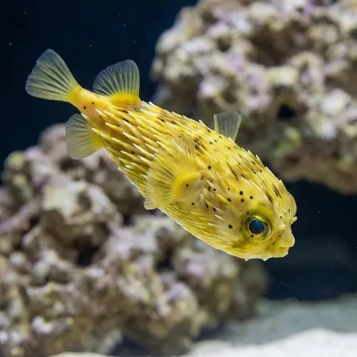 Long-Spine Porcupine Puffer - Pacific