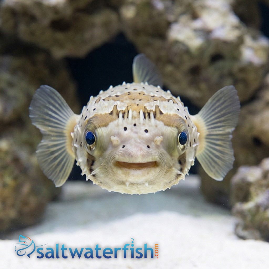 Black-Blotched Porcupine Puffer