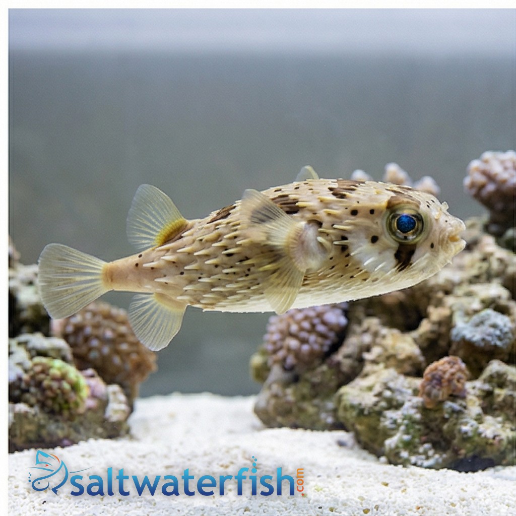 Black-Blotched Porcupine Puffer