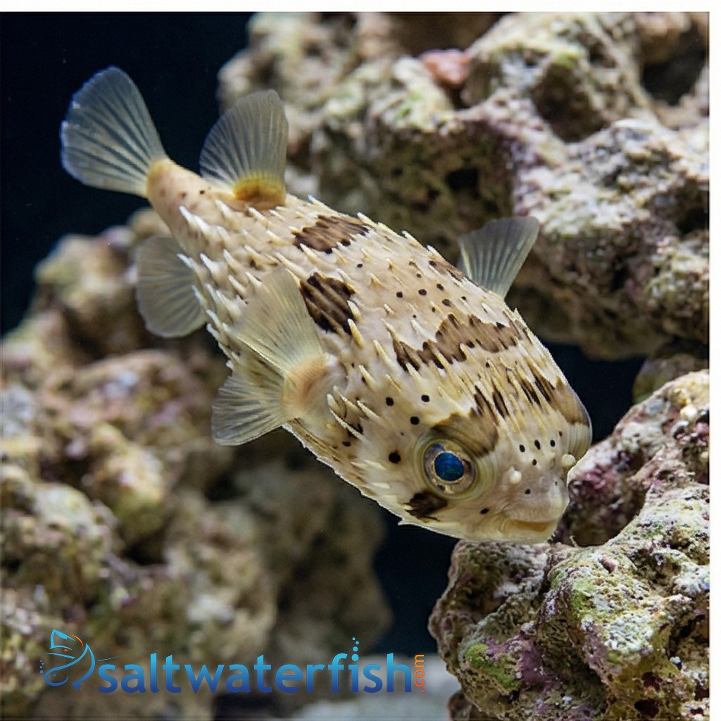 Black-Blotched Porcupine Puffer