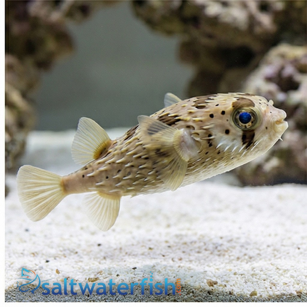 Black-Blotched Porcupine Puffer