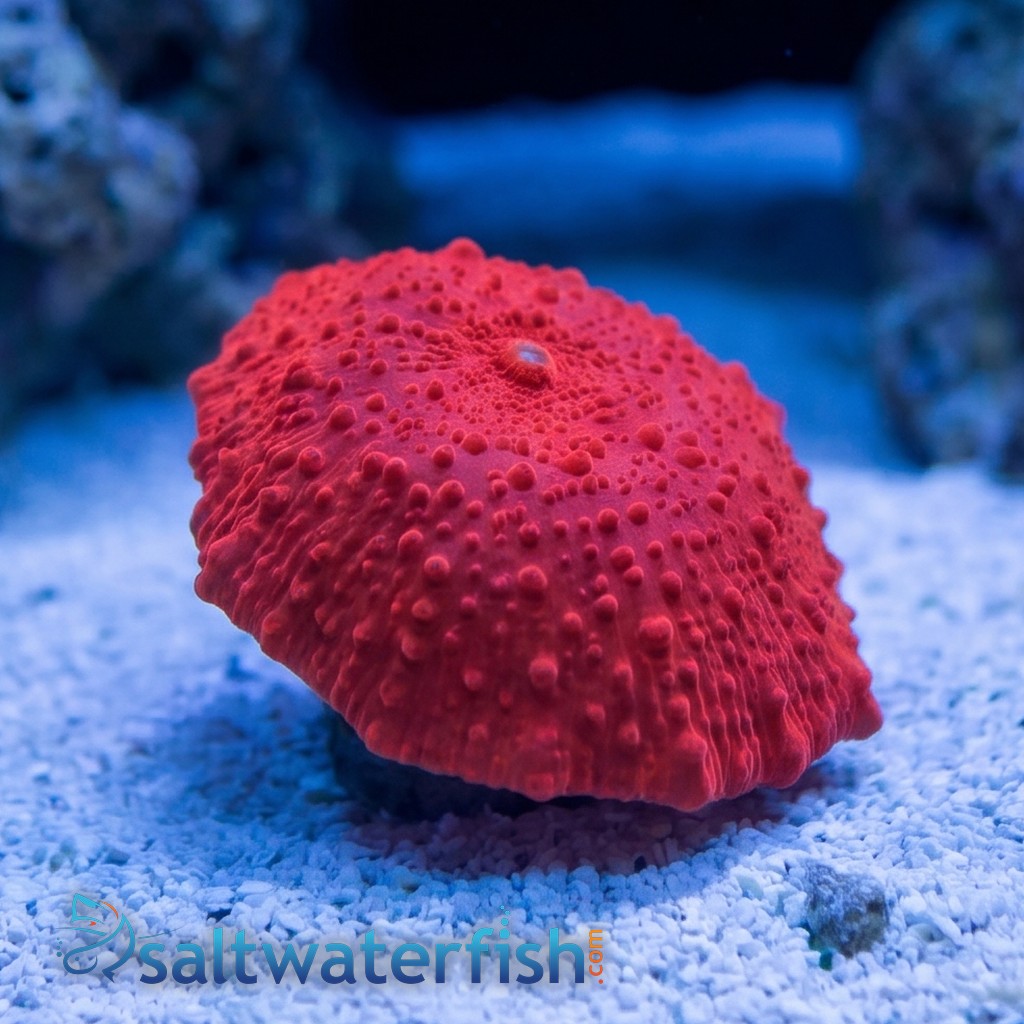 Mushroom Coral: Red Jaguar - Aquacultured