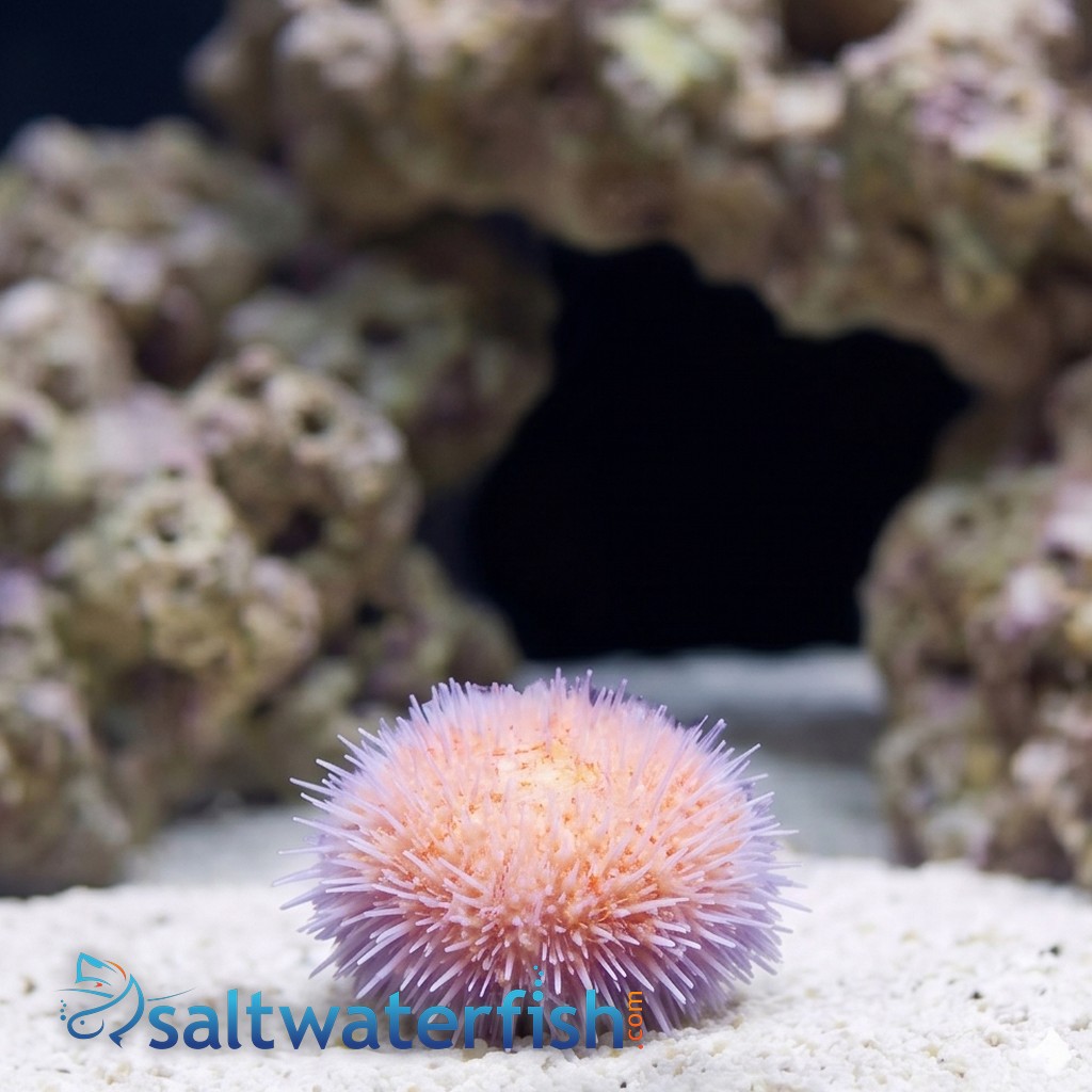 Short Spine Urchin : Pink - Indian Ocean