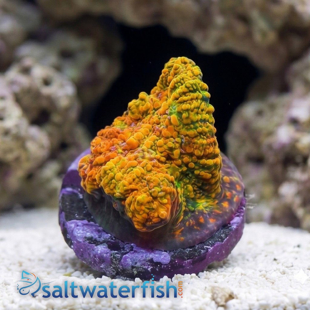 Chalice Coral: Stellaria - Aquacultured