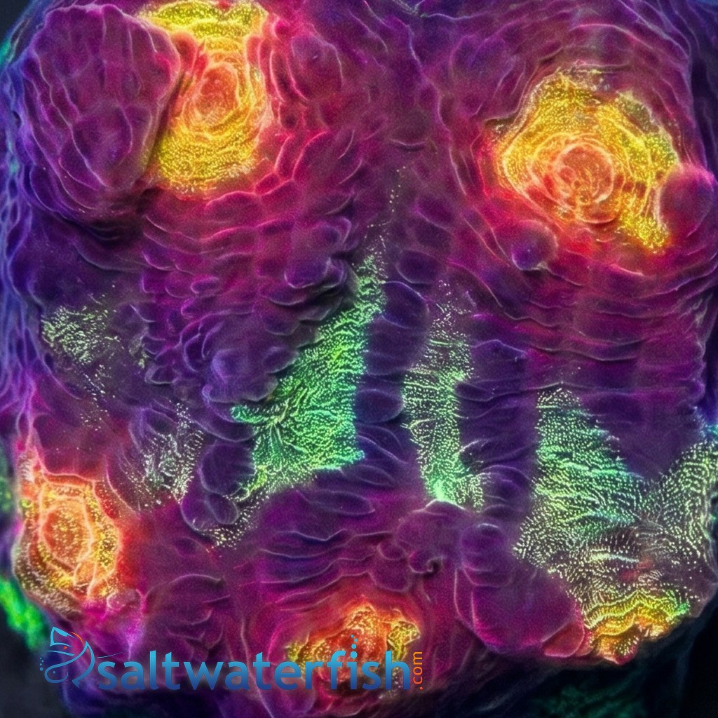 Chalice Coral: Chemical Reaction - Aquacultured