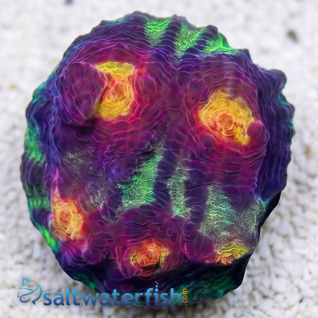 Chalice Coral: Chemical Reaction - Aquacultured