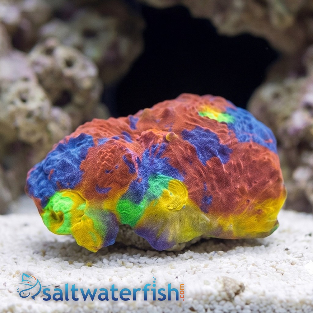 Chalice Coral: Jelly Bean - Aquacultured
