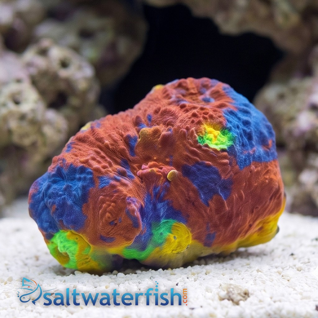 Chalice Coral: Jelly Bean - Aquacultured
