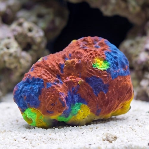 Chalice Coral: Jelly Bean - Aquacultured