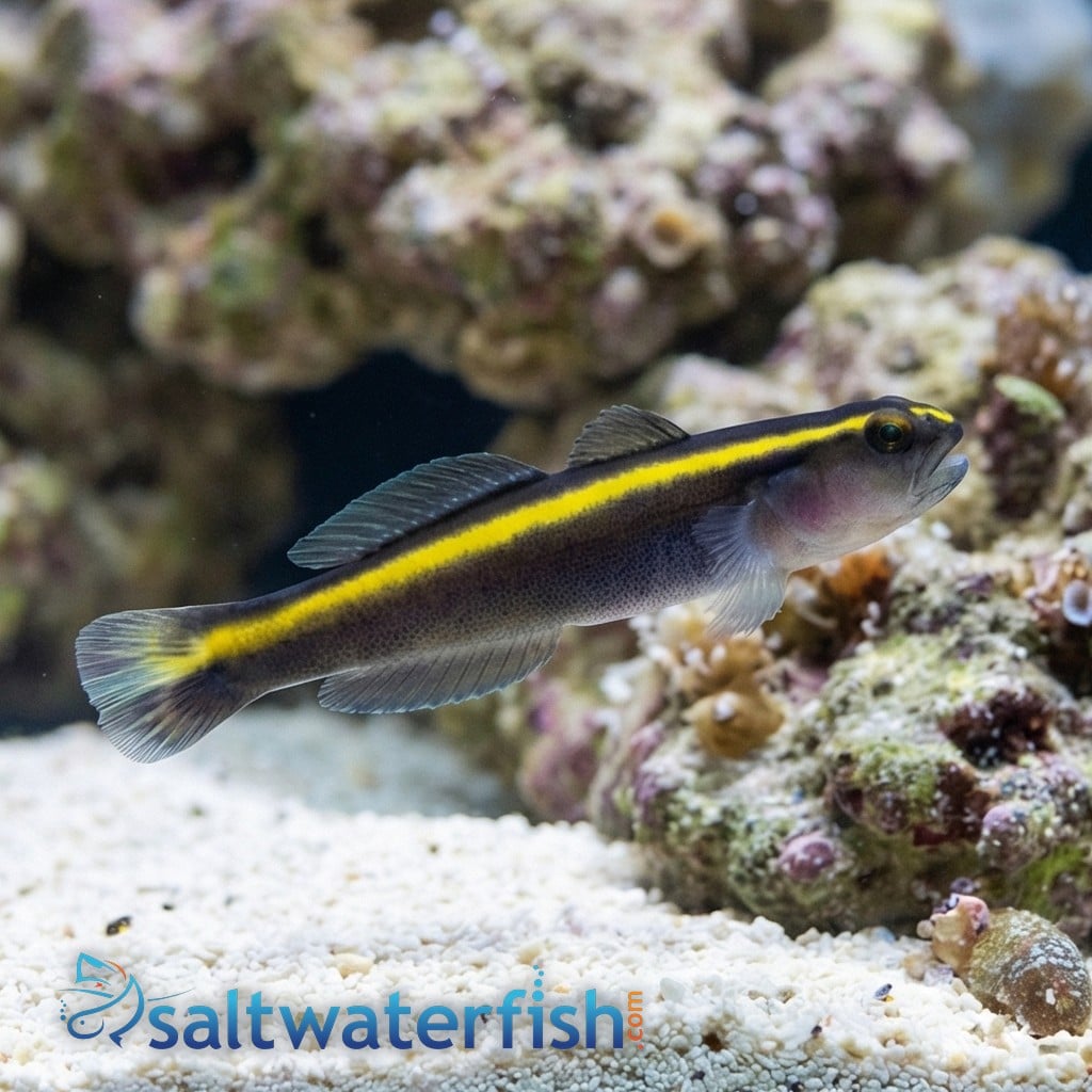 Yellowline Goby Captive-Bred