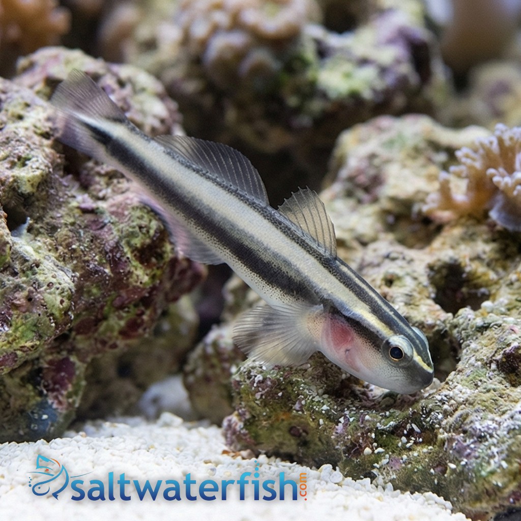 Broad-Stripe Neon Goby