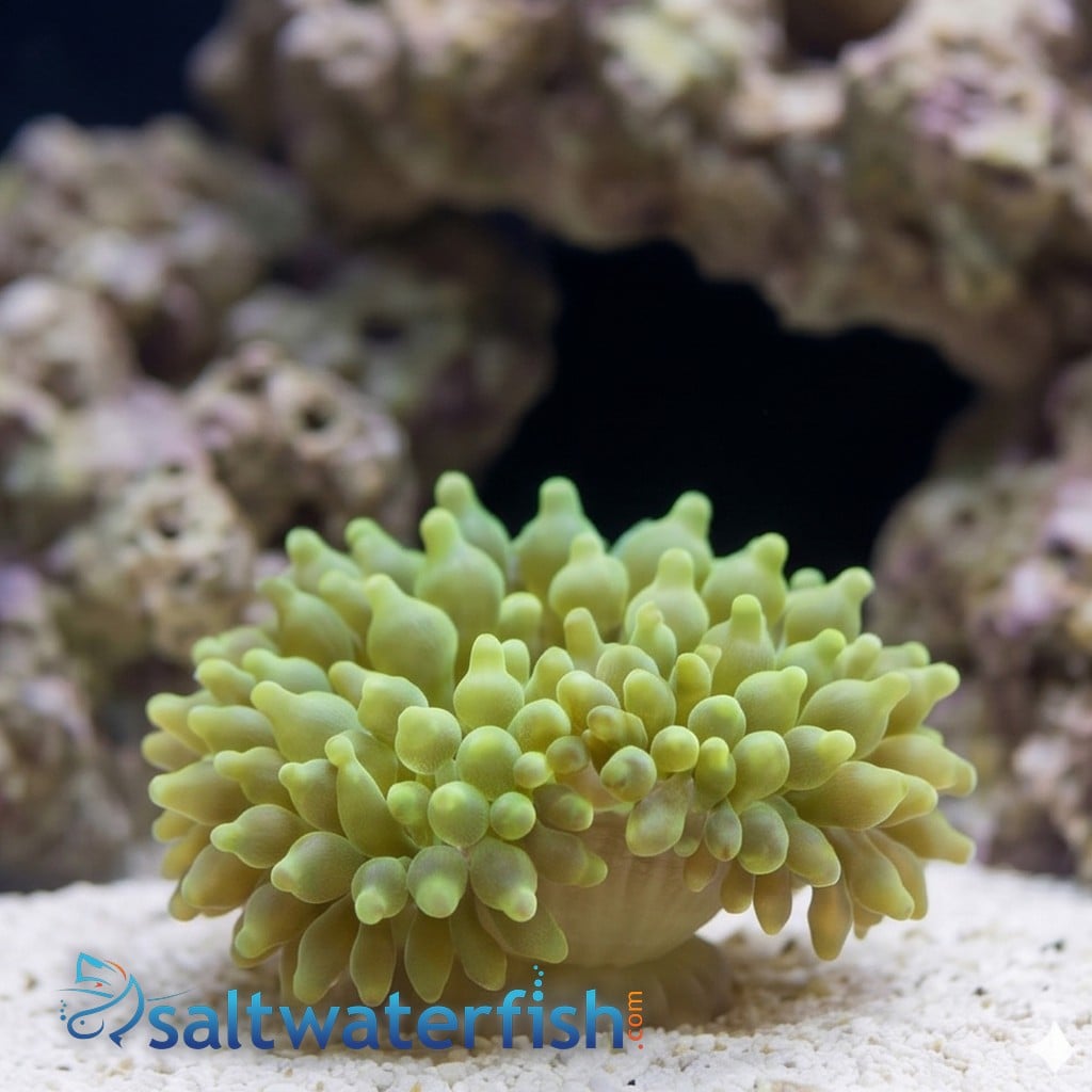 Bubble Tip Anemone: Green - Central Pacific