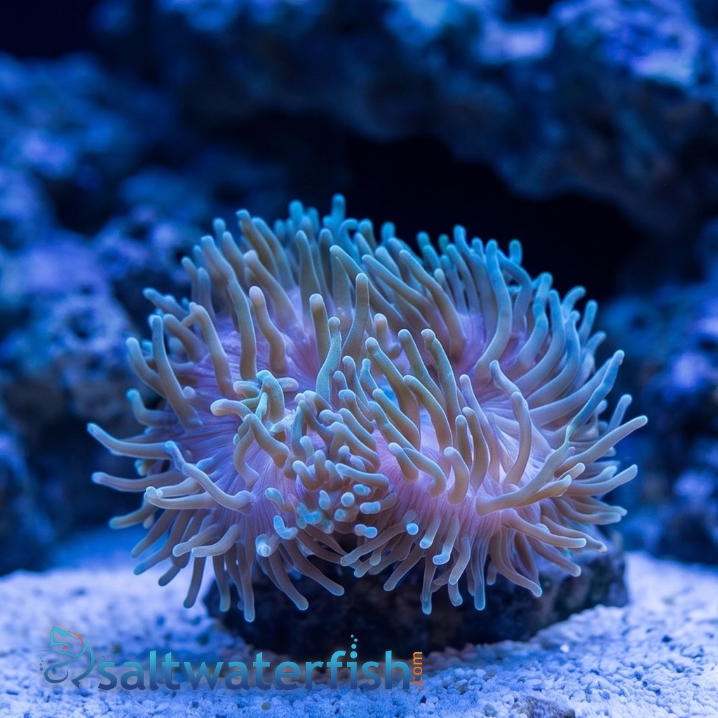 Bubble Tip Anemone: "Watermelon" Green with Ultra Tips 
