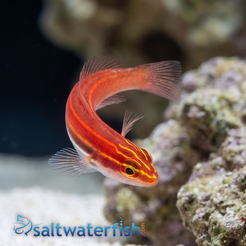 Neon Eviota Goby: Gold