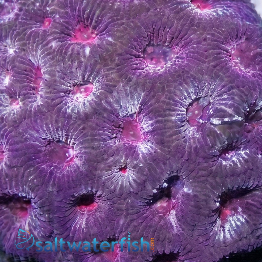Favia Brain Coral: Red - Aquacultured